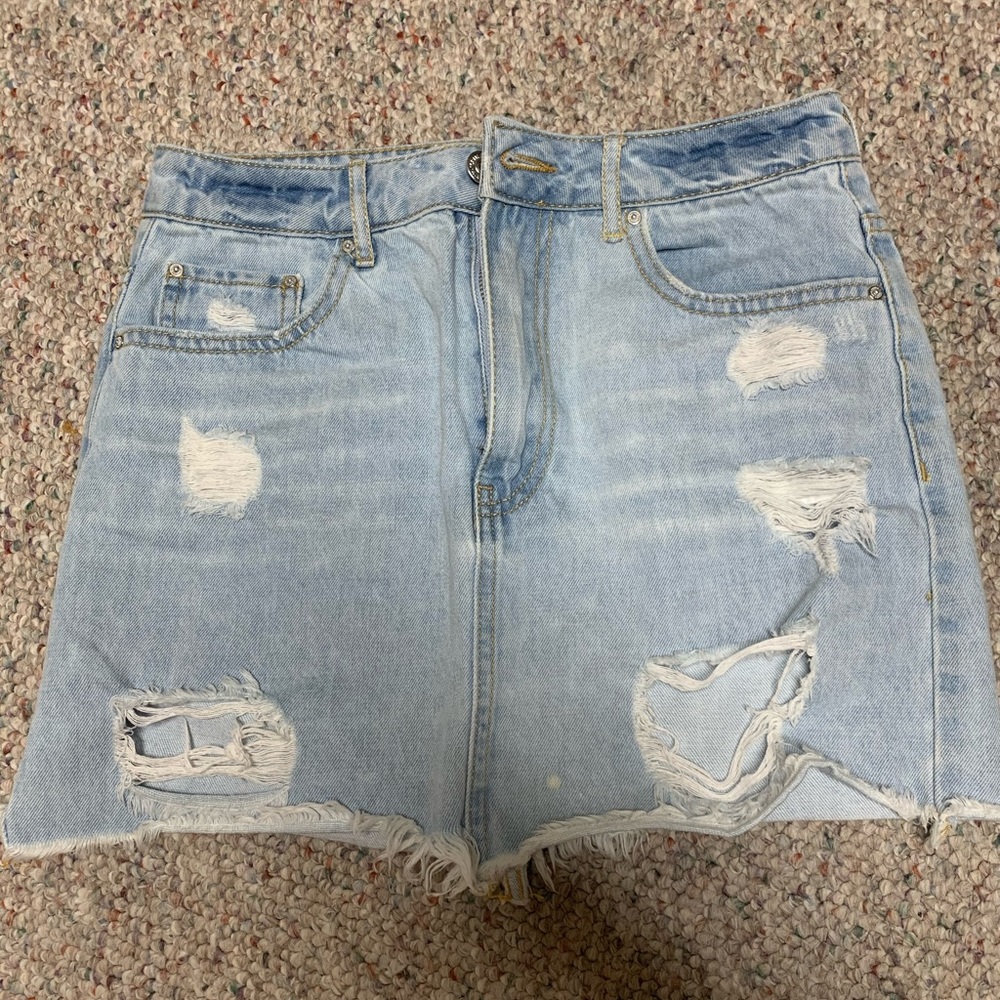 Jean skirt